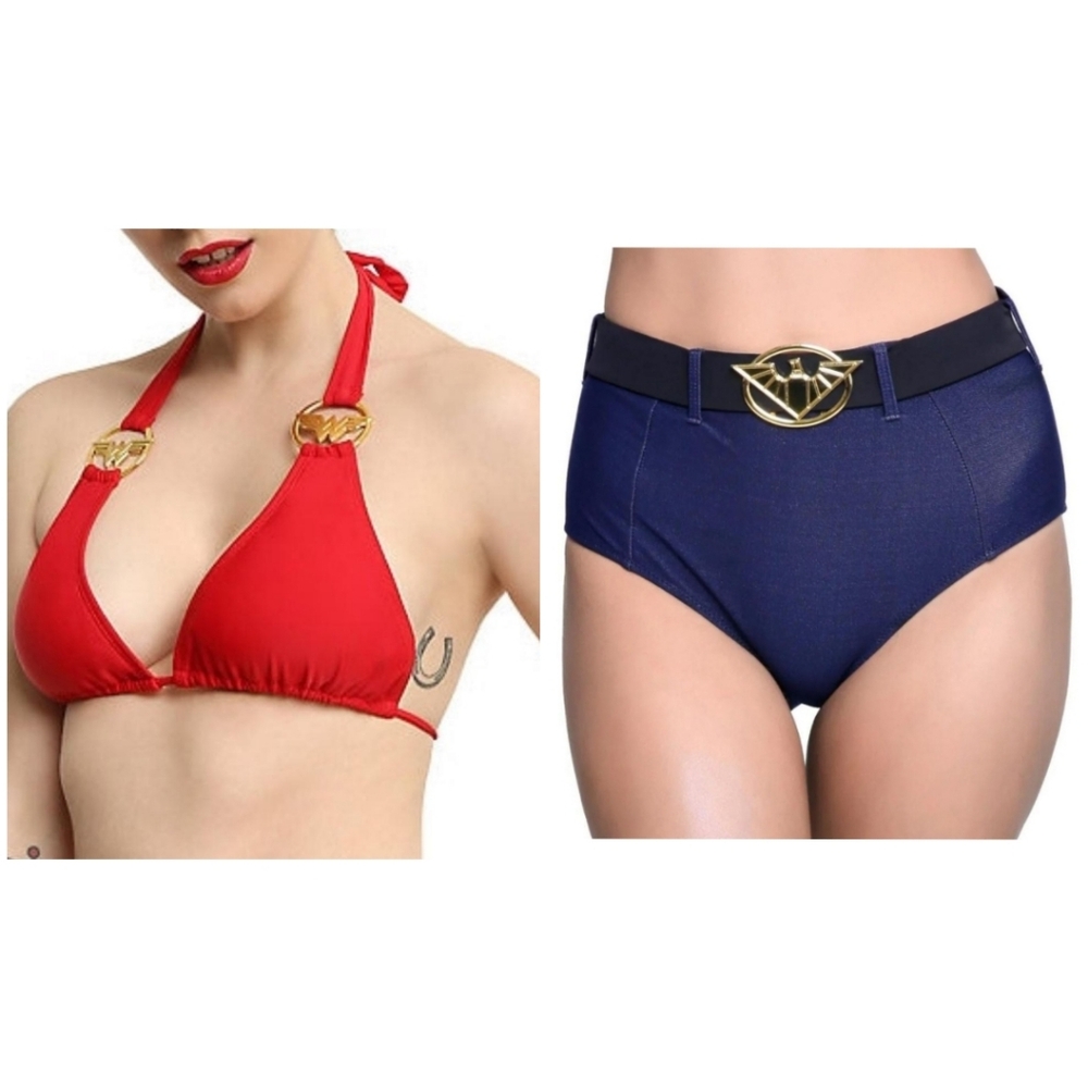 NWT Wonder Woman Swimsuit XS